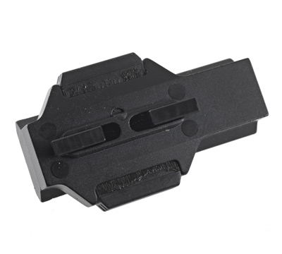 thumbnail image 2 of 2-Pack Harris Style Bipod Adapter - QR To Weaver / Picatinny Rail (WLQRR-002) 2 of 3