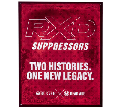 Metal RXD Sign