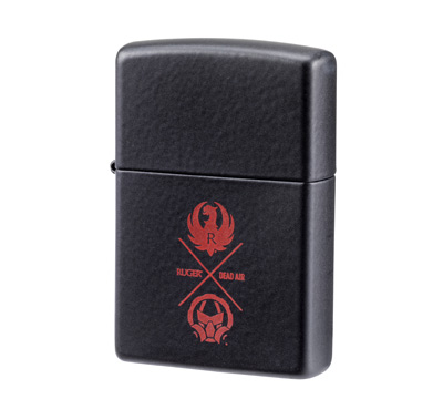 RXD Zippo Lighter Red on Black