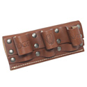 Leather 10/22 3-Mag Pouch - Tan