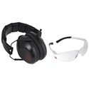 Ruger Safety Glasses & Muffs Combo Kit