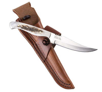 Silver Stag Pro Bone Fixed Blade Knife