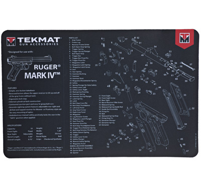 TekMat Gun Cleaning Mat - MARK IV