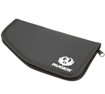 Details about   Ruger Genuine Pistol Case Black Padded Zippered Pouch  
