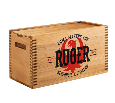 Ruger Vintage Wooden Storage Box