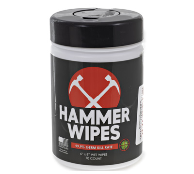 Hammer Sanitizing Wipes