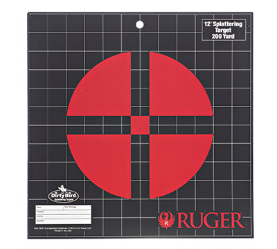 Ruger 200 Yard Splattering Rifle Target