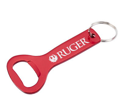 Ruger Aluminum Bottle Opener - Red