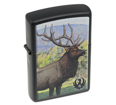 Ruger Zippo Painted Elk Lighter