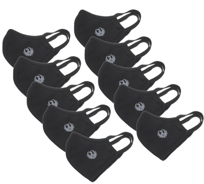 Ruger Cloth Face Mask - Small Adult, 10 Pack