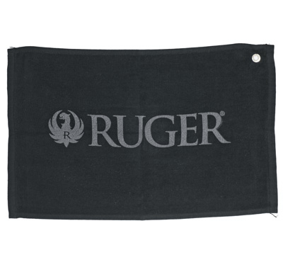 Black Shooter Towel