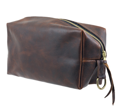 Ruger Bison-Leather Toiletry Kit