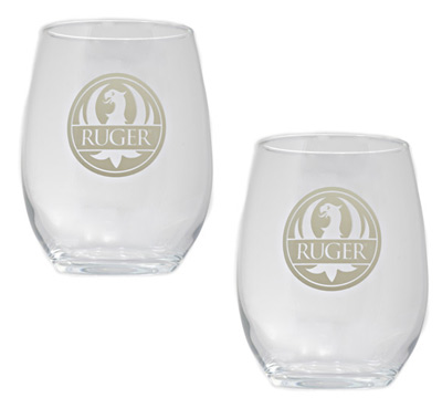 Ruger Stemless Wine Glass - Set of 2