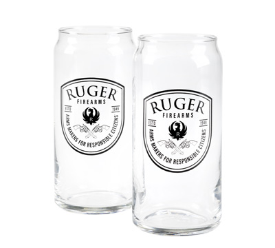 Ruger Tall Boy Glass, Set of 2