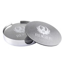 Ruger Stainless Steel Coaster Set - 6 Pieces