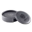Ruger Leather Coaster Set - 4 Piece