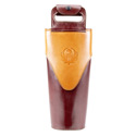 Ruger Wine Tote - Single Bottle - Havana Brown w/ Tan Overlay