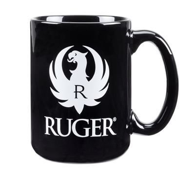 Ruger Black Coffee Mug - 16 oz.
