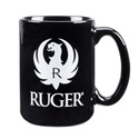 Ruger Black Coffee Mug - 16 oz.