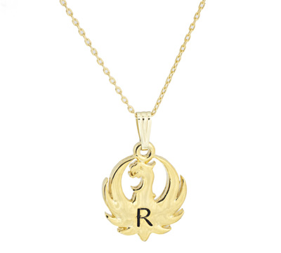 Ruger Gold Tone Eagle Necklace