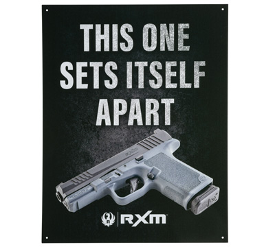 RXM Metal Sign - Shooter