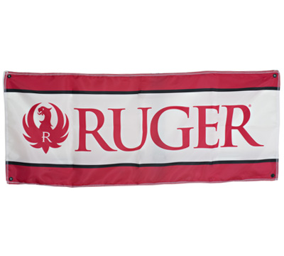 Ruger Red & White Banner