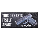 Ruger RXM Nylon Banner - Black w/ Pistol and Tagline