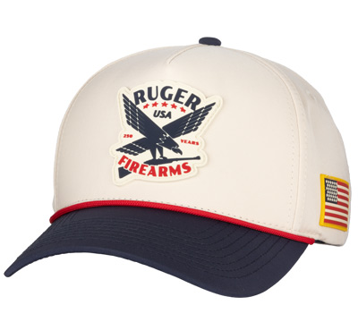 Ruger 250th Anniversary Americana Snapback Hat (Cream/Navy) � Wings of Freedom!