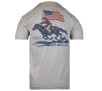Ruger 250th Anniversary Freedom Rider T-Shirt � Charge of American Pride!
