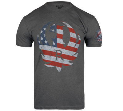 Ruger 250th Anniversary Flag Logo T-Shirt � Stars, Stripes & Freedom!