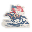 Ruger 250th Anniversary Freedom Rider Sticker � Charge of American Pride!
