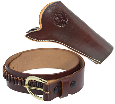 Wrangler Slim Jim Belt Holster Rig - Walnut Oil