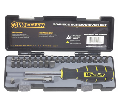 Wheeler Space-Saver Screwdriver Set