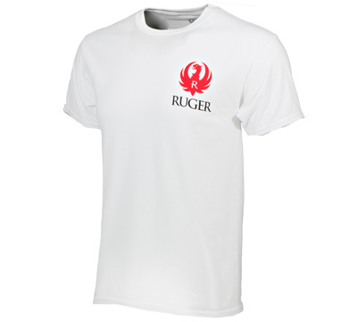 Ruger White Red Eagle Tee