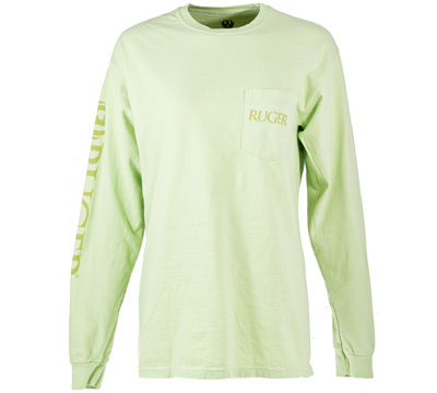 Long Sleeve Pocket T-Shirt - Celadon