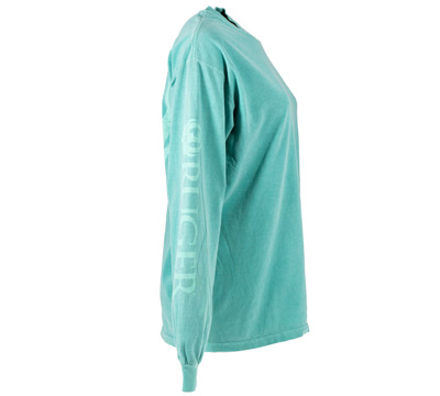 seafoam long sleeve shirt