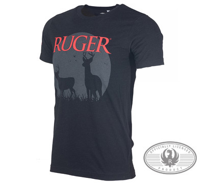 Ruger Hunting T-Shirt - Charcoal Black