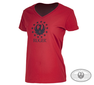 Ruger Women's Stars T-Shirt - Red