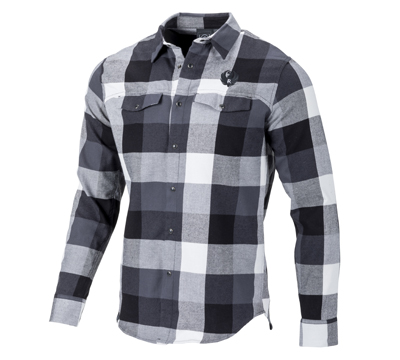 Ruger Men's Flannel Shirt - Black/Dolphin