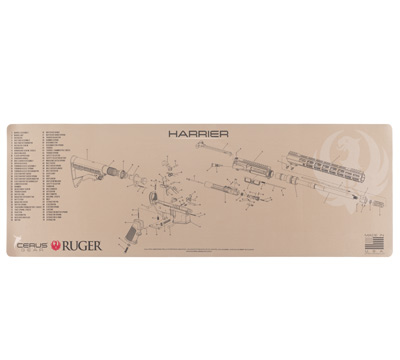 Harrier Gun Mat - Cerus Gear - FDE