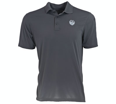 Ruger 5.11 Corporate Pinnacle Charcoal Polo