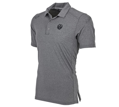 Ruger 5.11 Paramont Charcoal Heather Polo