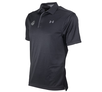 Ruger Under Armour Tech Polo - Black/Graphite