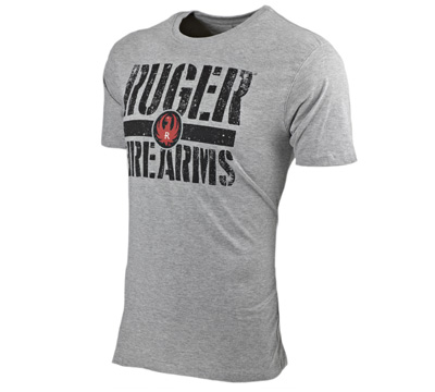 Ruger Big Word Gray T-Shirt