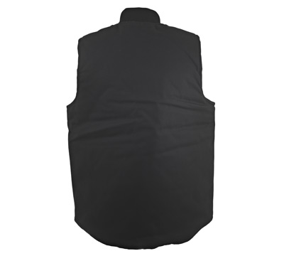 Black Vinyl Coated Cotton Canvas VEST BAG 1.1 – The Archive