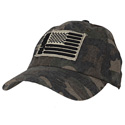 Ruger Women's Frayed Embroidered Patch Camo Cap