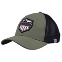 Ruger Army Green & Black Trucker Cap