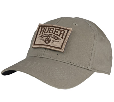 Ruger Khaki Tactical Patch Cap