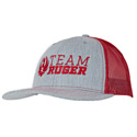 Team Ruger Heather Gray & Red Trucker Cap