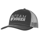 Team Ruger Black & Charcoal Trucker Cap
